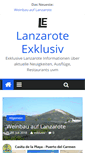 Mobile Screenshot of lanzarote-exklusiv.com